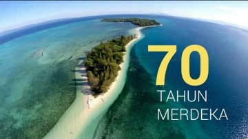 70 TAHUN MERDEKA (Drone Keliling Setengah Indonesia)