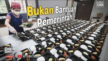 BUKAN BANTUAN PEMERINTAH – Nasi Bungkus Gratis dari Warga