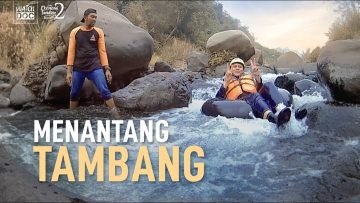 MENANTANG TAMBANG – Setelah Tambang Tutup, Warga Desa Lebak Jabung Kelola River Tubing.