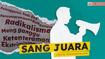 SANG JUARA: Mahasiswa di Lampung Melawan SK Rektor.