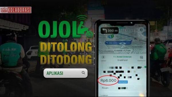Ojol Ditolong Ditodong Aplikasi