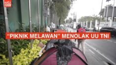 Piknik Melawan: Aksi Damai Tolak Revisi UU TNI di Depan DPR